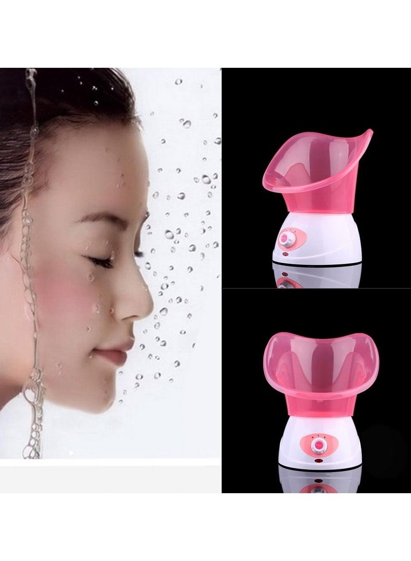 Electric Face Steamers Pink/White