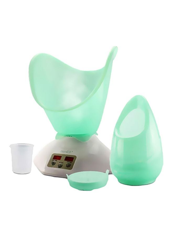 Sauna Facial Steamer Green/White