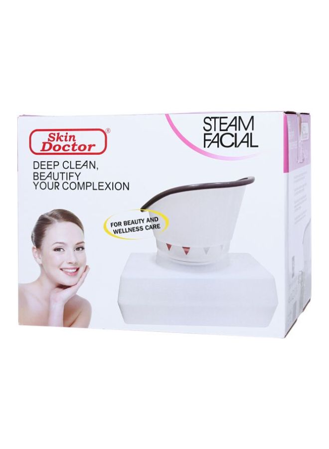 Mini Facial Steamer White/Black