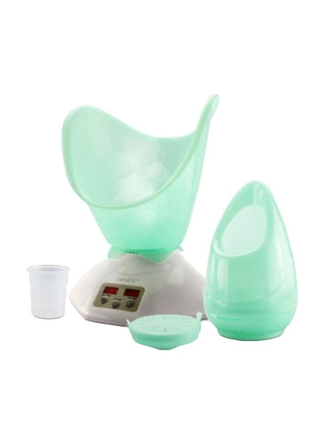 Moisturizing Facial Steamer Green/White