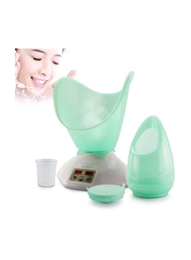 Moisturizing Facial Steamer Green/White
