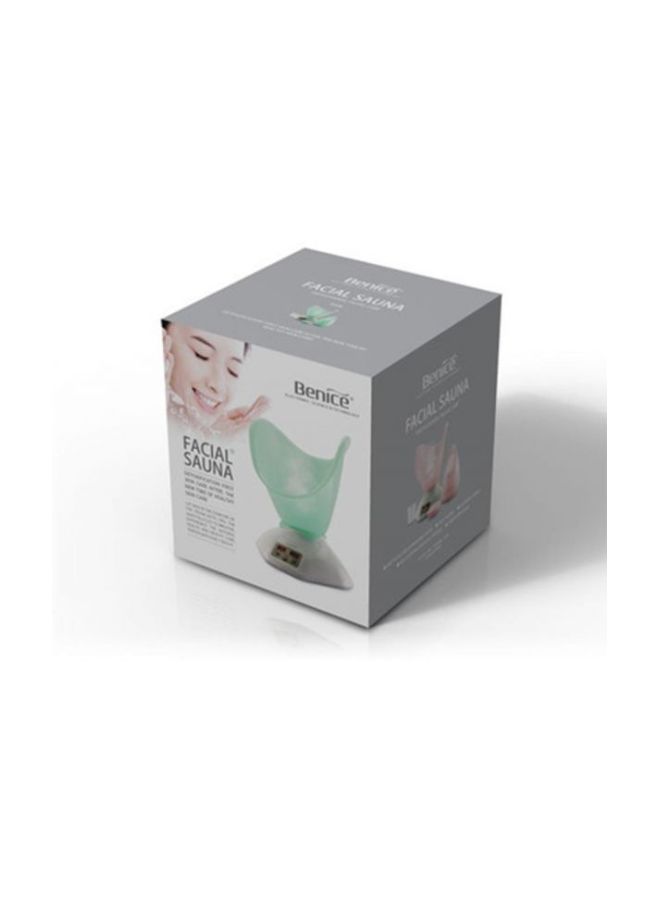 Moisturizing Facial Steamer Green/White