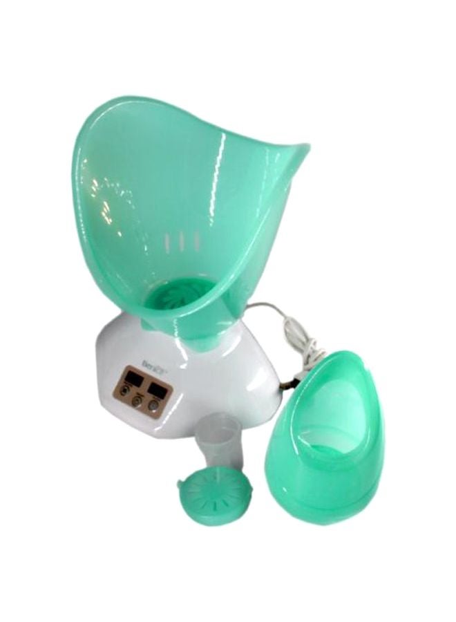 Sauna Facial Steamer Green/White