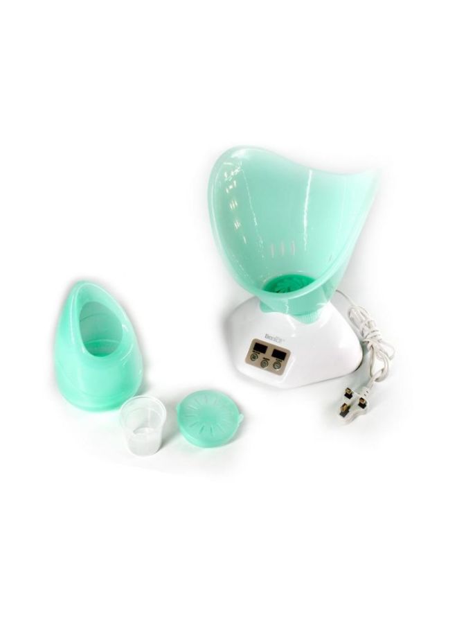 Sauna Facial Steamer Green/White