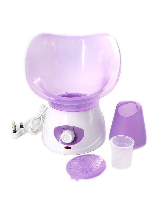 Sauna Facial Steamer Kit White/Purple