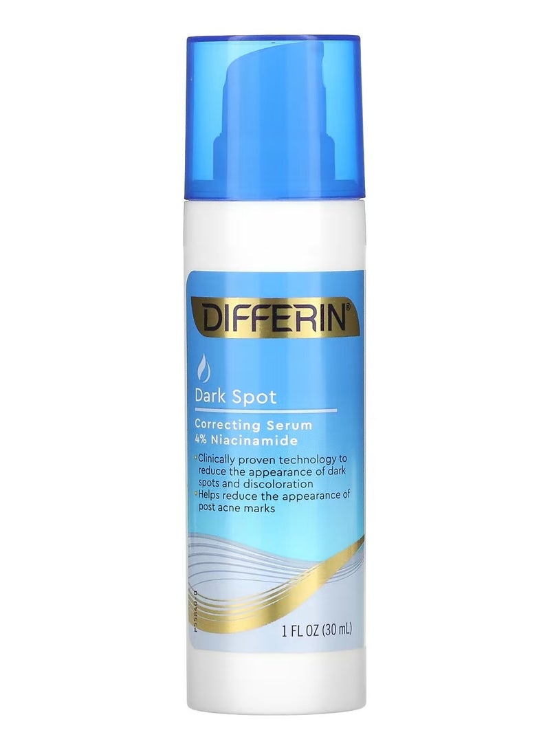 Dark Spot Correcting Face Serum by the makers of Differin GelGentle Skin Care for Acne Prone Sensitive Skin 1 oz