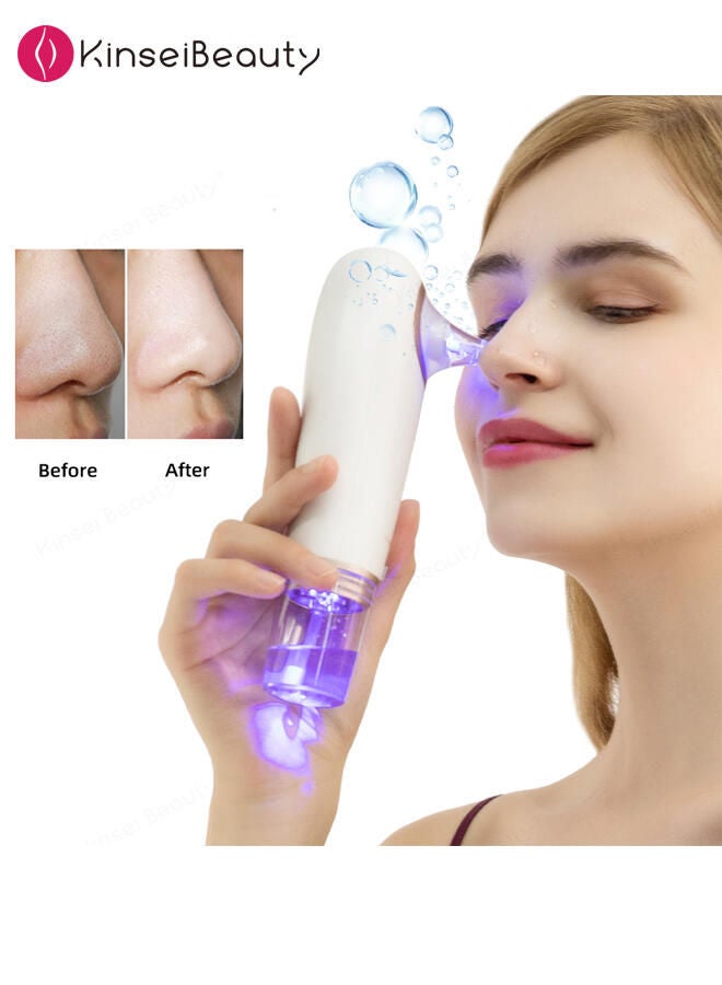 4-in-1 Upgraded Facial Pore Blackhead Remover Vacuum Cleaning Instrument Gold
