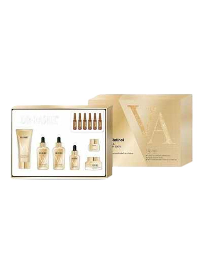 12-Piece Vitamin A Retinol Age-Defying and Rejuvenation Skin Care Set Multicolour