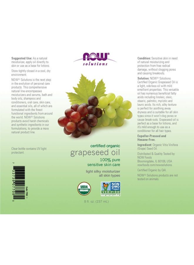 Grapeseed Skin Care Oil 473ml