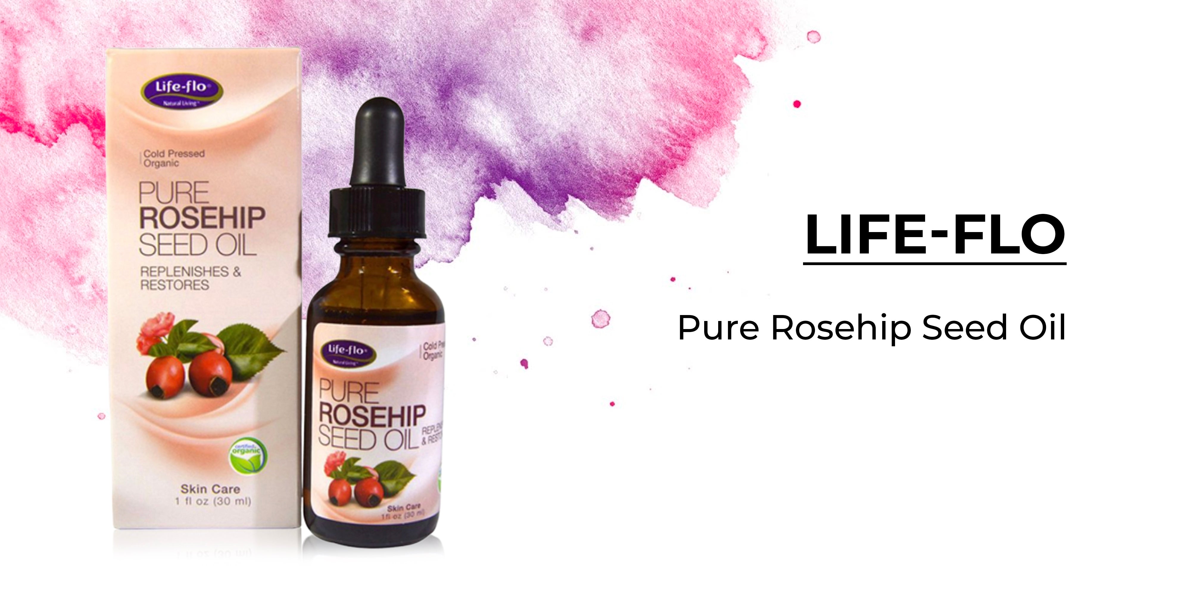 Pure Rosehip Seed Oil Gold 30ml