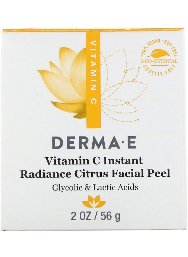 Vitamin C Instant Radiance Citrus Facial Peel 56grams