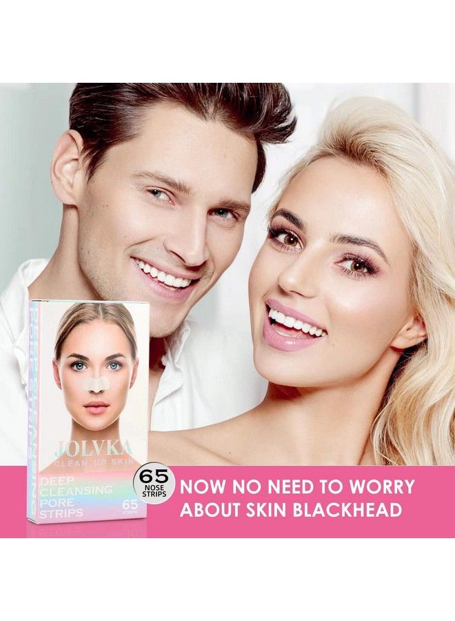 Blackhead Pore Strips For Face Nose Pores 65 Strips Charcoal Blackheads Removal Blackhead Remover Strip Black Head Nose Strips