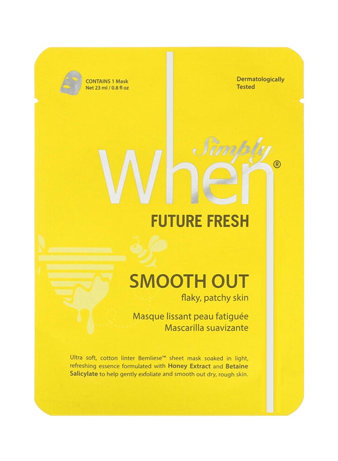 Future Fresh Sheet Mask Yellow/White