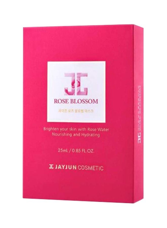 10-Piece Rose Blossom Mask Pack 25ml