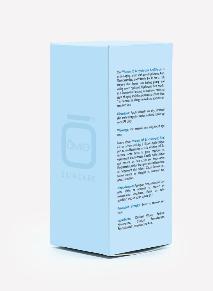 Vitamin B5 & Hyaluronic Face Serum - 30ml