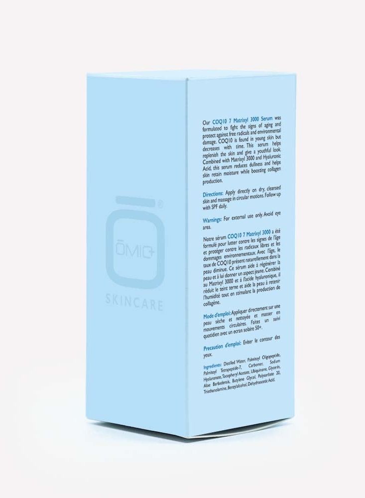 Omic+ COQ10 & Matrixyl 3000 Face Serum  30ml