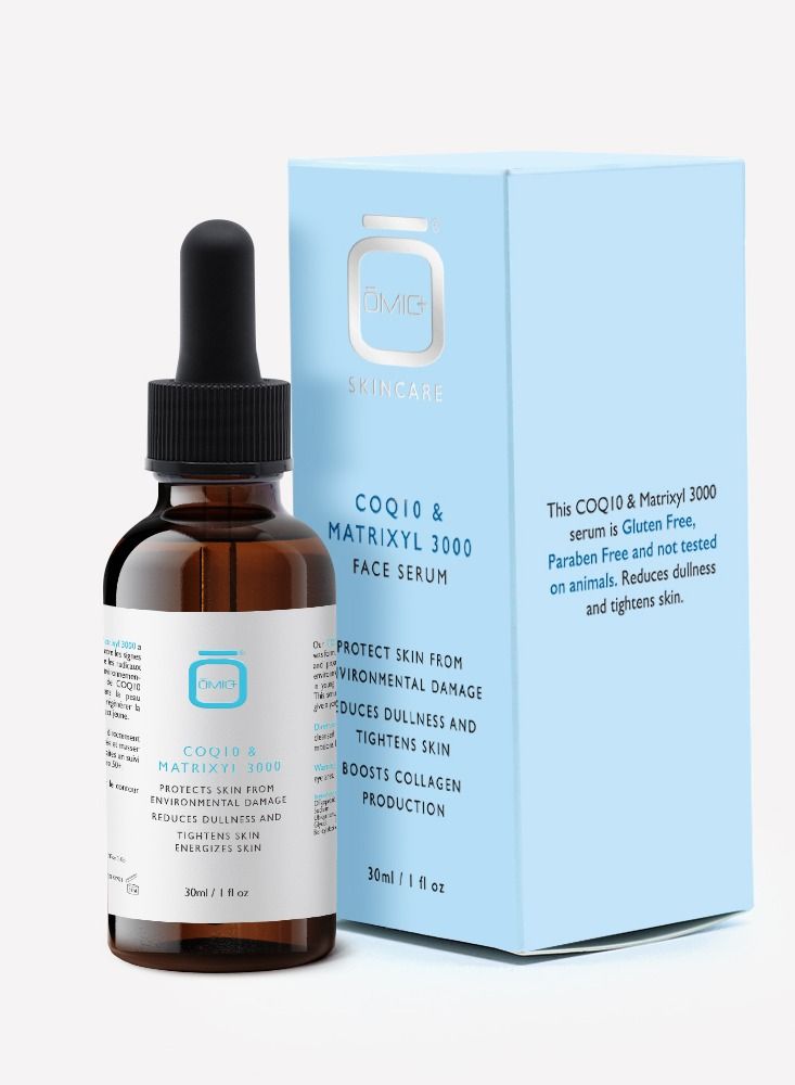 Omic+ COQ10 & Matrixyl 3000 Face Serum  30ml