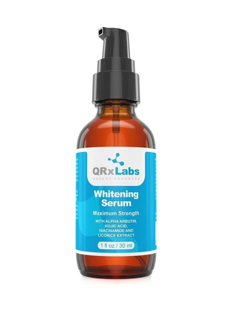 Skin Whitening Serum with Alpha Arbutin, Kojic Acid & Licorice Root Extract