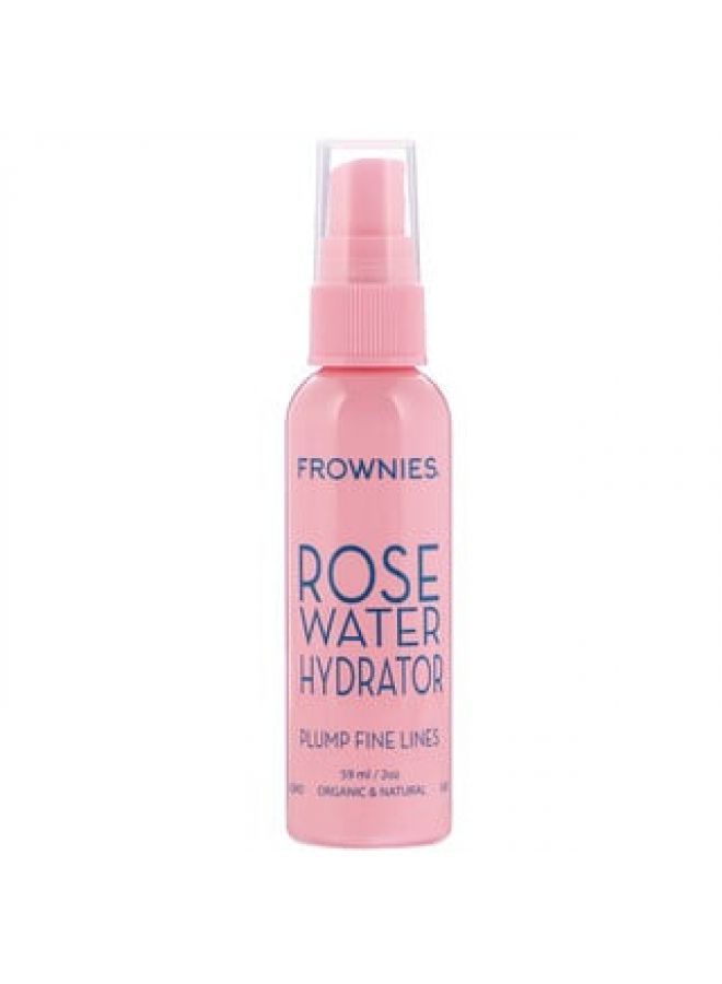 Frownies Rose Water Hydrator Spray 2 oz 59 ml