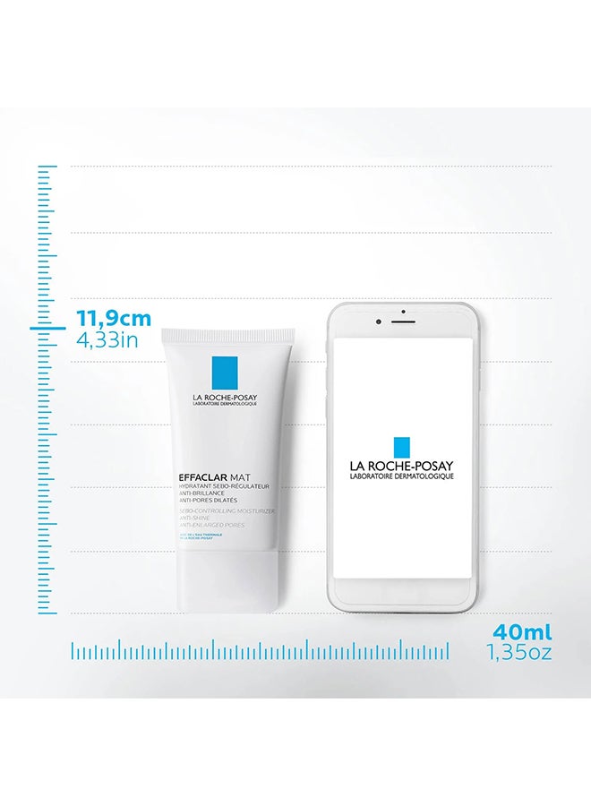 Effaclar Mat Mattifying Moisturizer For Oily Skin 40ml