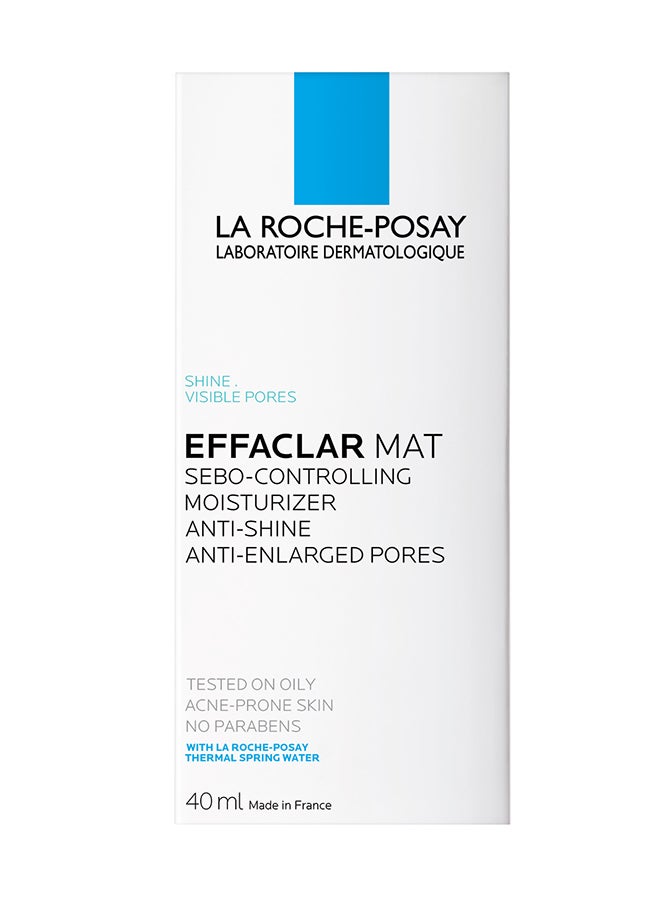 Effaclar Mat Mattifying Moisturizer For Oily Skin 40ml