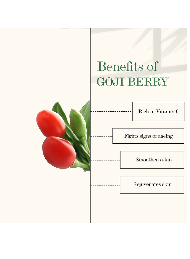 Good Vibes Vitamin C & Goji Berry Depigmentation & Wrinkle Balancing Face Serum, 10 ml Light Weight Formula With Anti Ageing Properties For All Skin Types, No Parabens, No Animal Testing