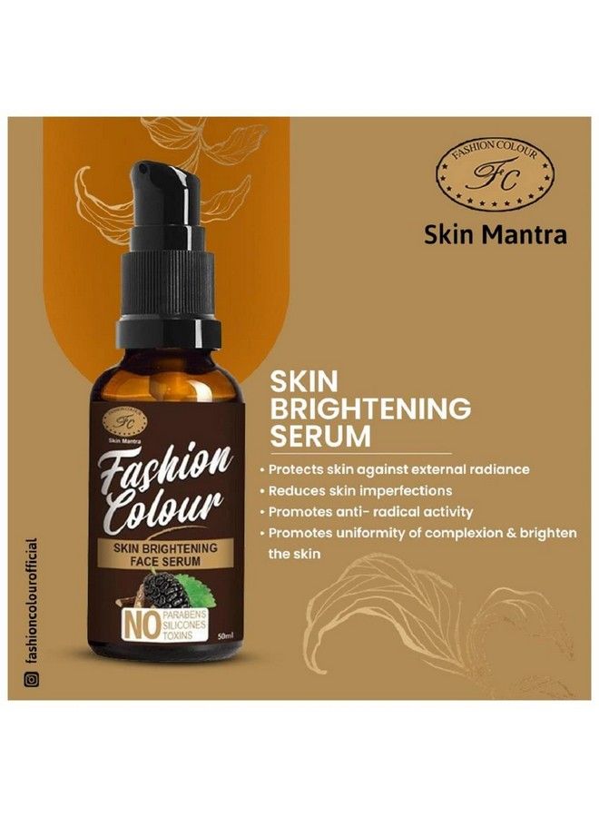 Skin Brightening Face Serum For Even Tone Radiance & Skin Glow Made In India 50Ml
