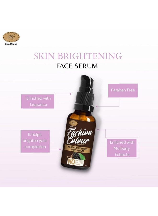 Skin Brightening Face Serum For Even Tone Radiance & Skin Glow Made In India 50Ml