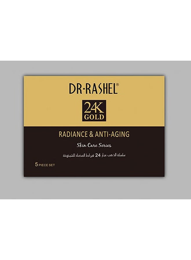 5-Piece 24K Gold Radiance And Anti-Aging Skin Care Set 24K Gold