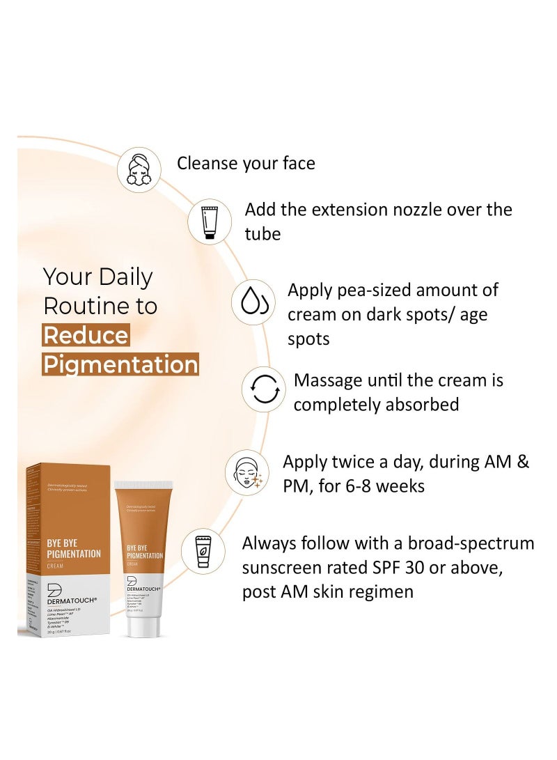 Bye Bye Pigmentation Cream 20G