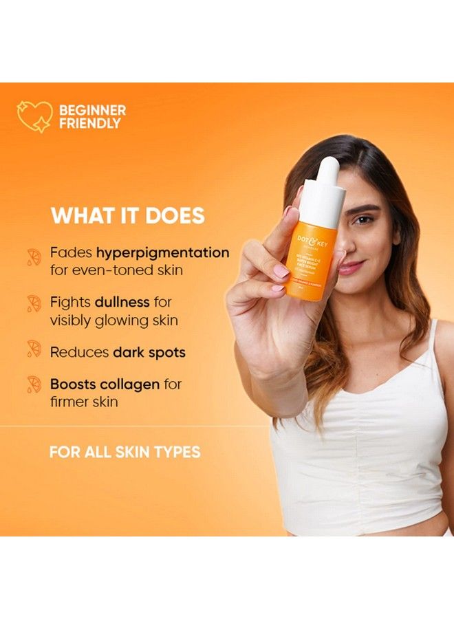 10% Vitamin C + E 5% Niacinamide Face Serum For Glowing Skin Vitamin C Serum Reduces Pigmentation Dark Spots 20Ml