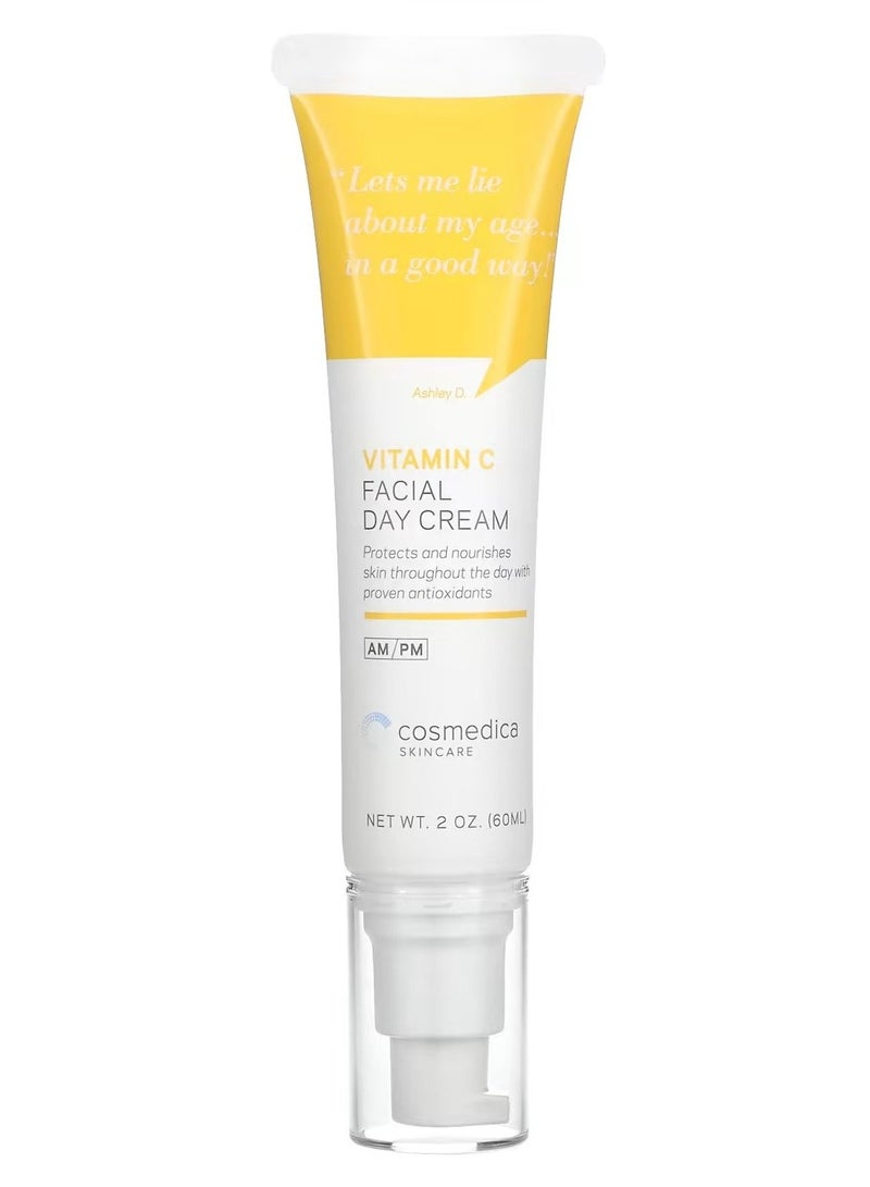 Cosmedica Skincare Vitamin C Facial Day Cream 2 oz 60 ml