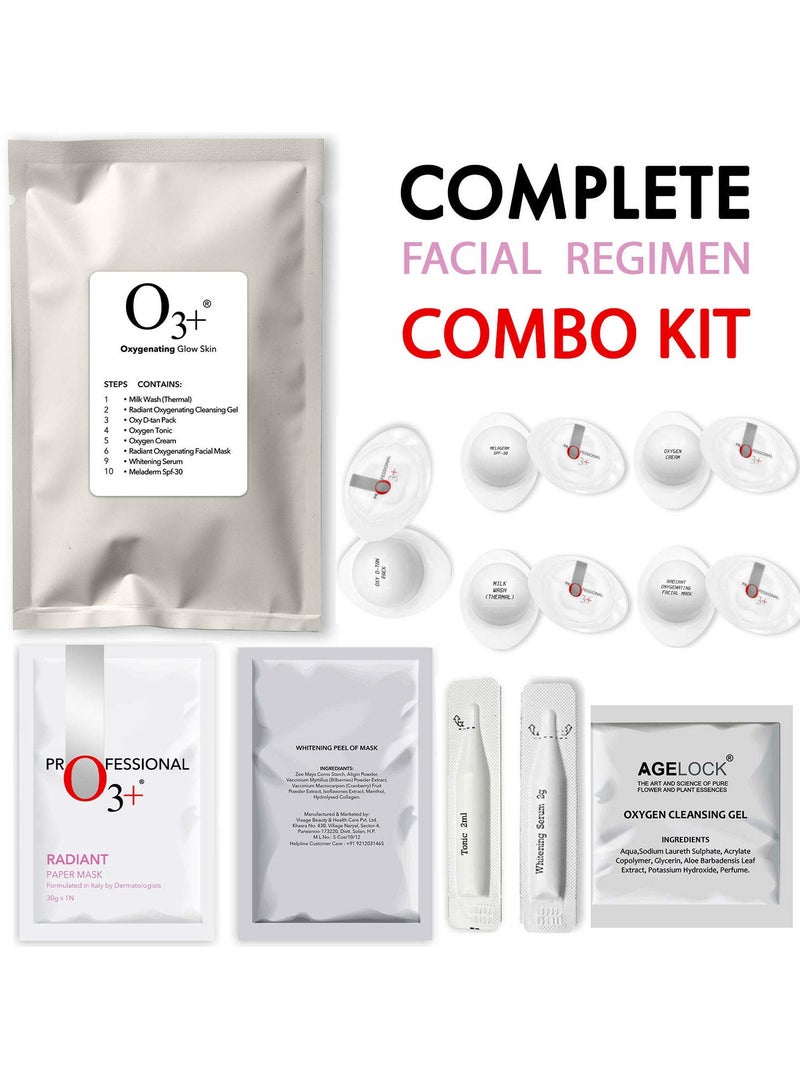 O3+ Bridal Facial Kit Oxygenating Glow Skin for Deep Cleansing Bright & Radiant Complexion