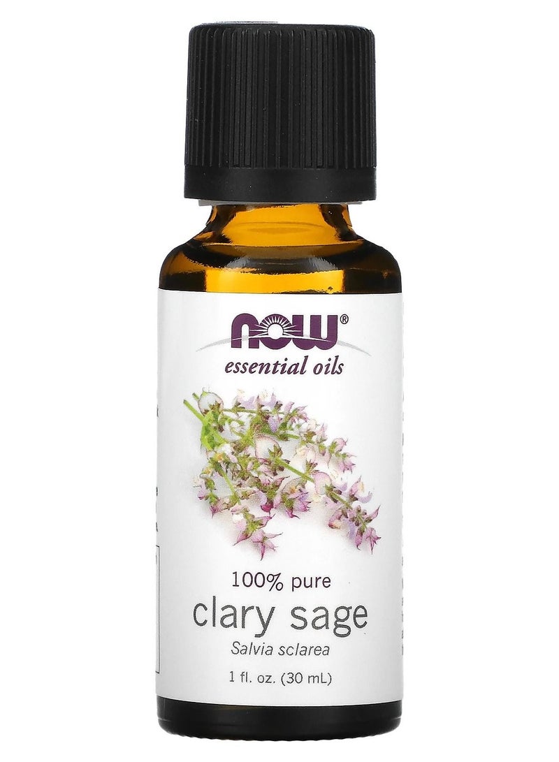NOW Foods Essential Oils Clary Sage1 fl oz 30 ml