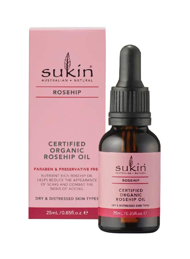 Certified Organic Rosehip Oil 25ml