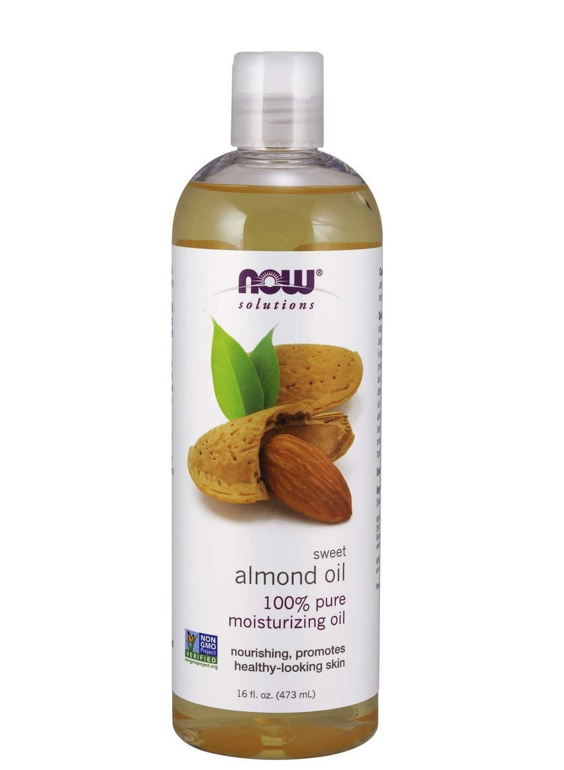 NOW Solutions Almond Oil Sweet 16 oz 100% Pure