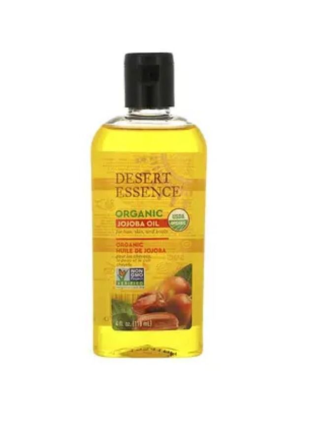 Desert Essence Organic Jojoba Oil 4 fl oz 118 ml