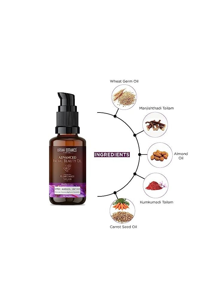 UrbanBotanics Kumkumadi Oil for Face Wrinkles