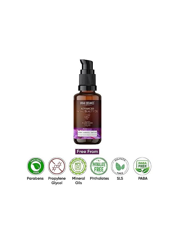 UrbanBotanics Kumkumadi Oil for Face Wrinkles