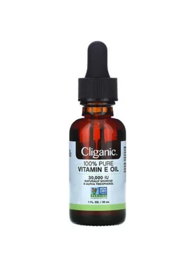 Cliganic 100% Pure and Natural Vitamin E Oil 30000 IU 1 fl oz 30 ml