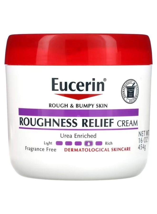 Eucerin, Roughness Relief Cream, Fragrance Free, 16 oz (454 g)