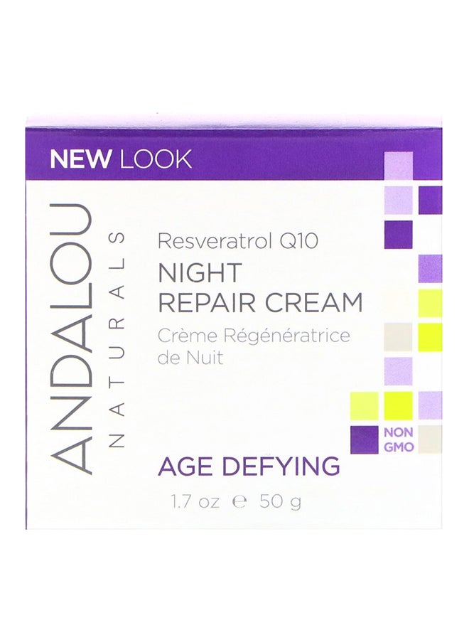 Resveratrol Q10 Night Repair Cream 50grams