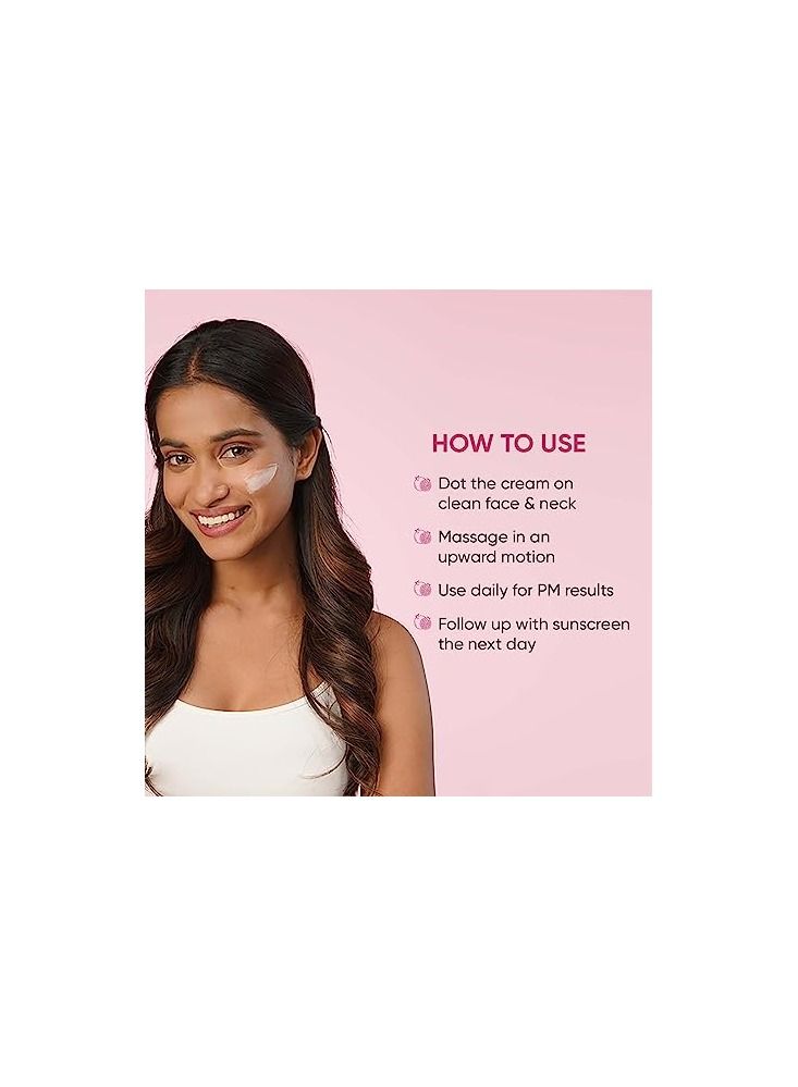 Dot & Key Night Reset Retinol   Ceramide Night Cream  Anti Aging Cream For Women and Men Reduces Fine Lines and Wrinkles  Oil Free and Non Sticky Moisturizer   For Glowing Youthful Skin  For All Skin