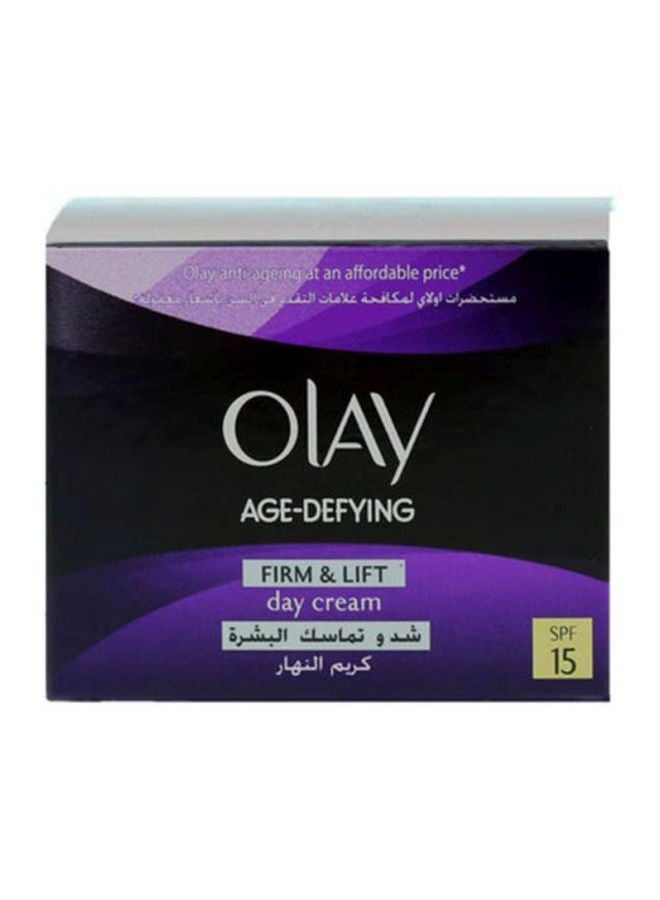 Age Defying Firm And Lift Day Cream SPF 15 50ml