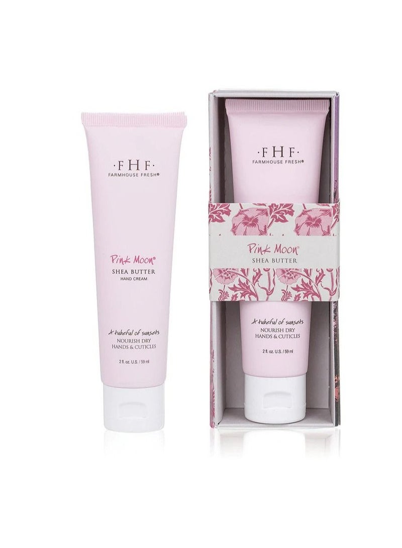 Pink Moon Shea Butter Hand Cream Tubes