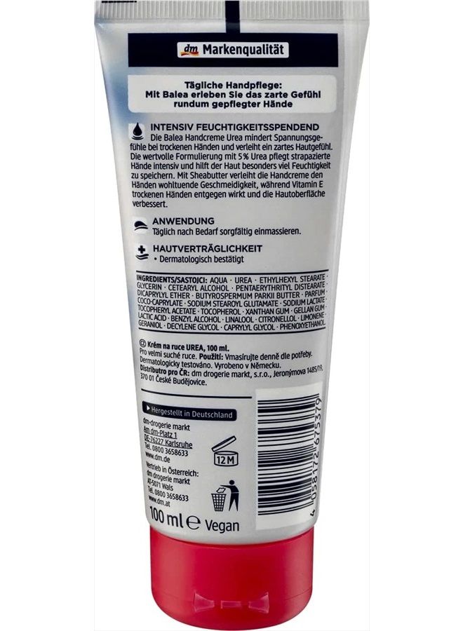 Urea Hand Cream 100 ml / 3.4 oz