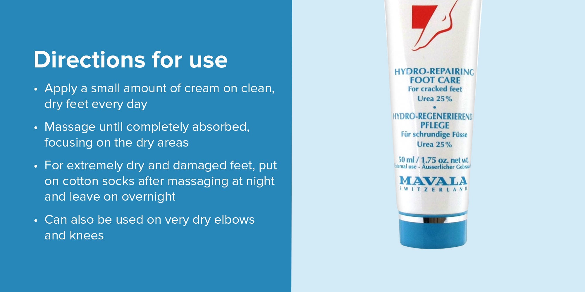 Hydro-Repairing Foot Care White 50ml
