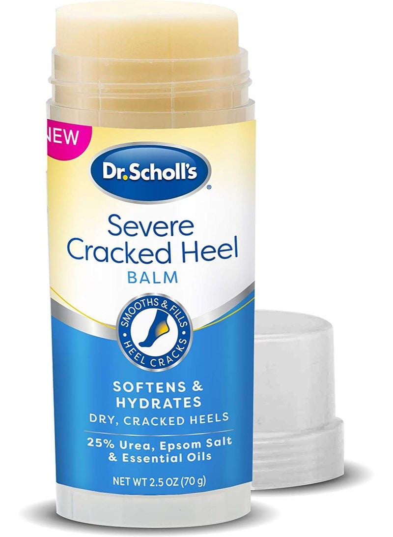 Dr. Scholl's Severe Cracked Heel Repair Balm 2.5oz with 25% Urea