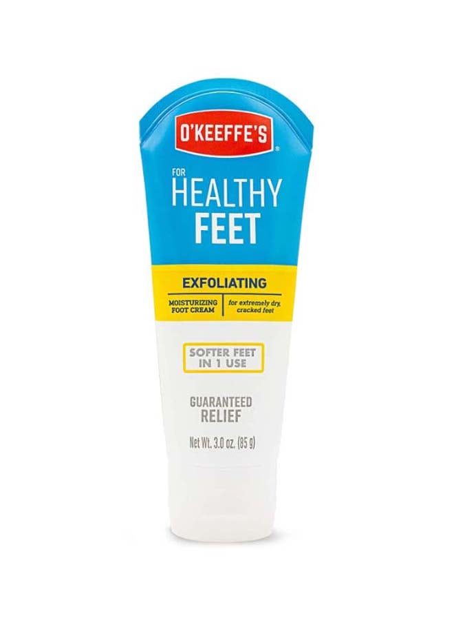 Exfoliating Moisturizing Foot Cream For Extremely Dry Cracked Feet 3 Oz (85 g) Multicolour 85grams