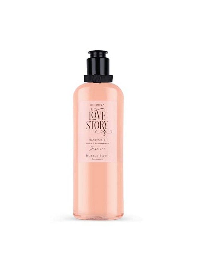 Love Story Bubble Bath Bottle 100% Vegan And Paraben Free With Goodness Of Ginkgo Biloba & White Tea Extracts Provitamin B5 Aloe Vera & Vitamin E 290 Ml